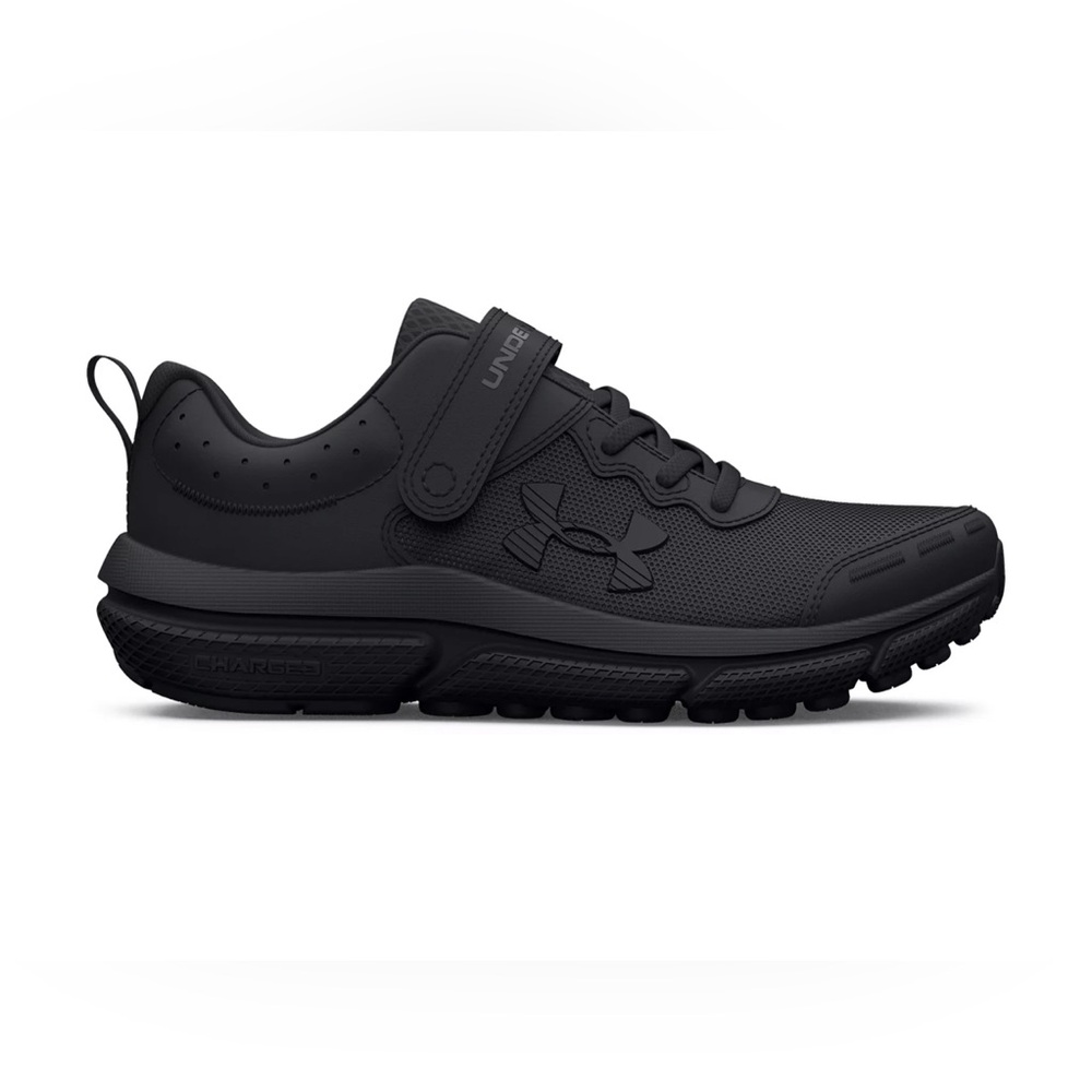 Under Armour Kids Assert 10 AC Running Shoes | Size 12K | Black
